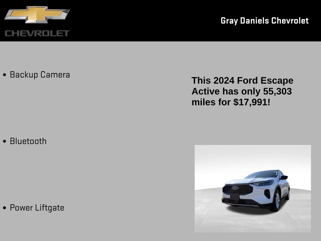 2024 Ford Escape Active