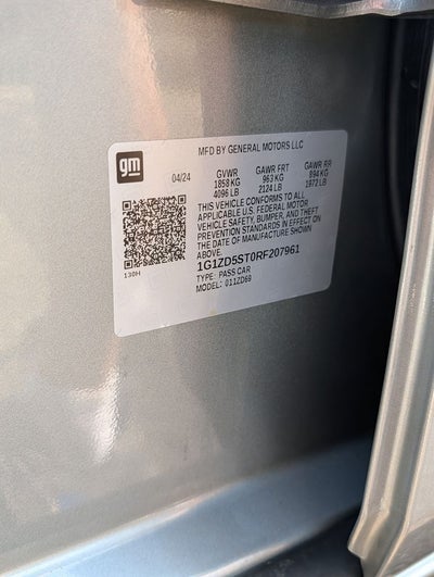 2024 Chevrolet Malibu LT 1LT