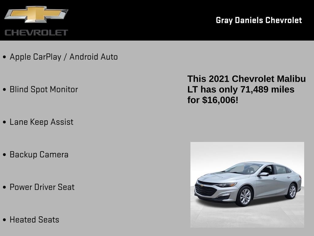 2021 Chevrolet Malibu LT