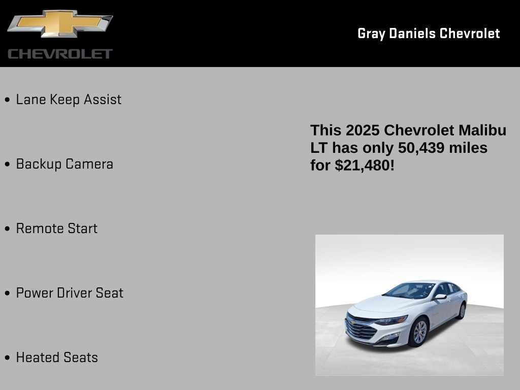 2025 Chevrolet Malibu LT 1LT