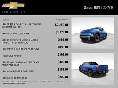 2026 Chevrolet Silverado EV LT