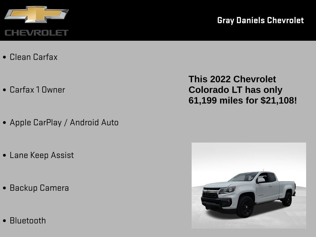 2022 Chevrolet Colorado LT