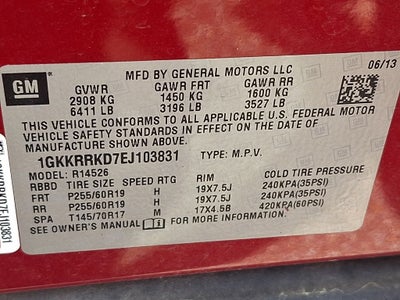 2014 GMC Acadia SLT-1