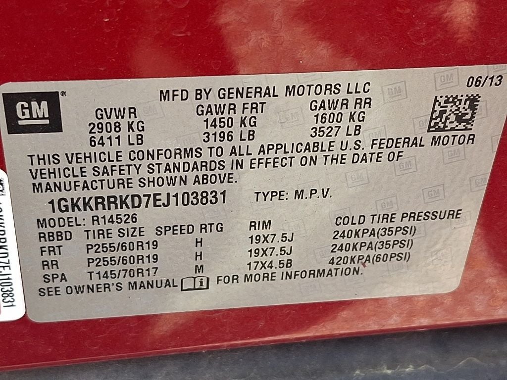 2014 GMC Acadia SLT-1