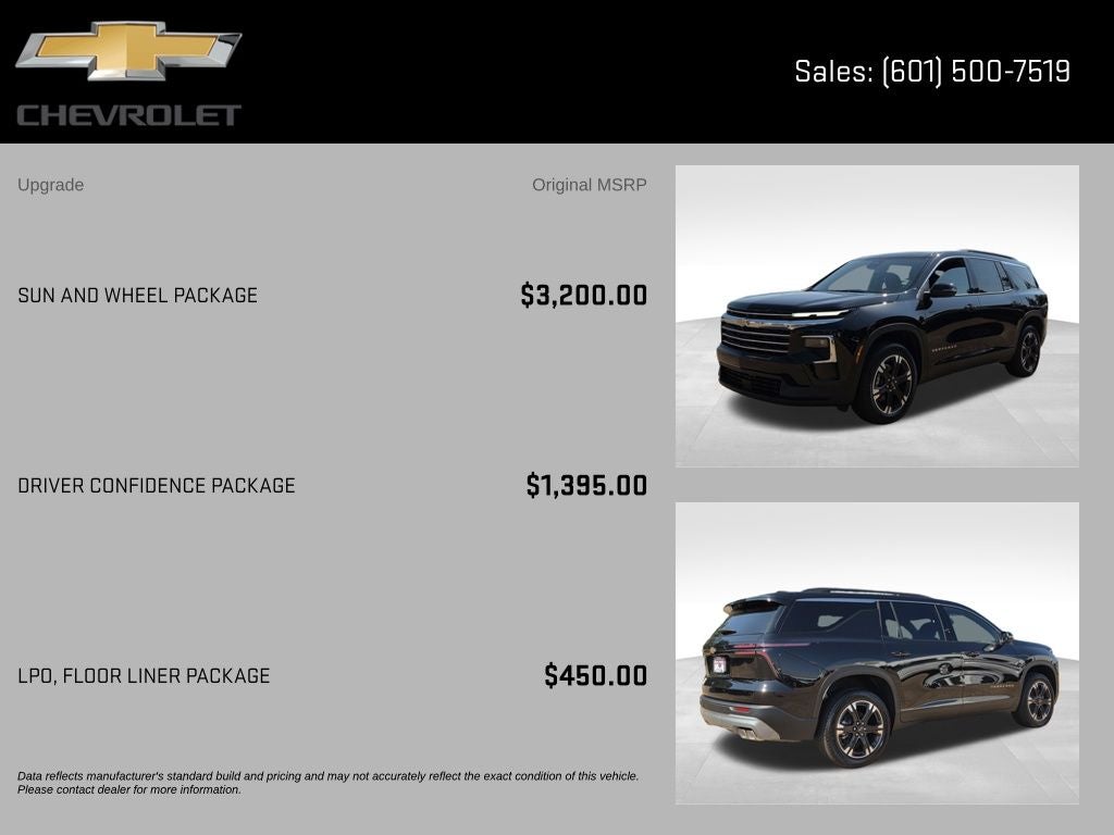 2027 Chevrolet Traverse LT 1LT