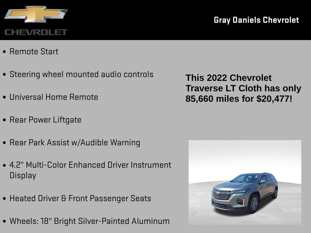 2022 Chevrolet Traverse LT 1LT