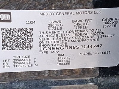 2025 Chevrolet Traverse LT 1LT