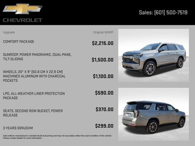 2027 Chevrolet Tahoe LT