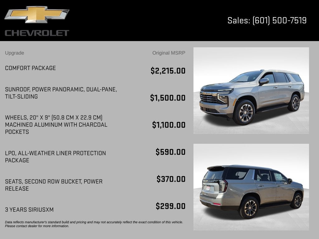 2027 Chevrolet Tahoe LT