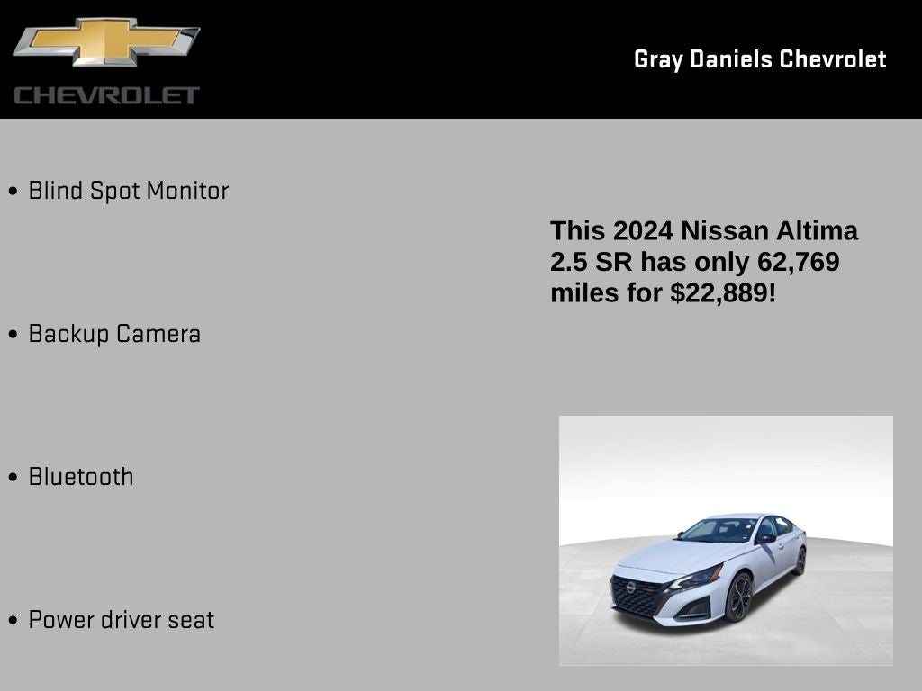 2024 Nissan Altima 2.5 SR