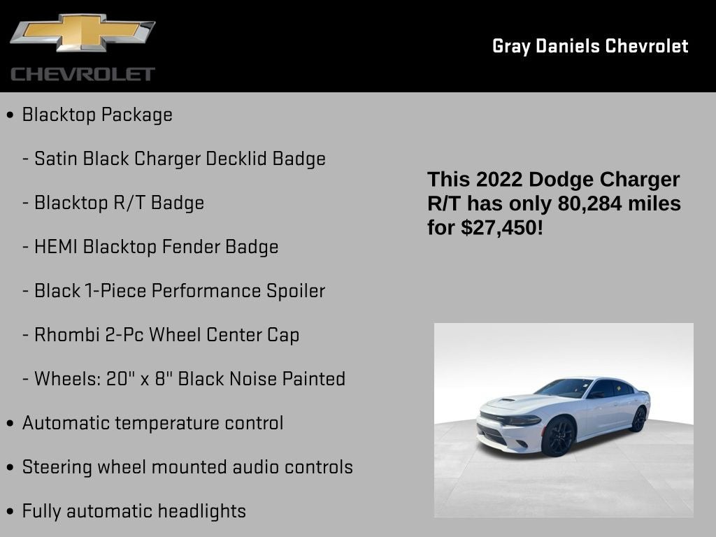 2022 Dodge Charger R/T