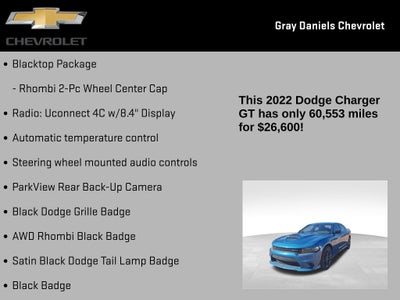 2022 Dodge Charger GT