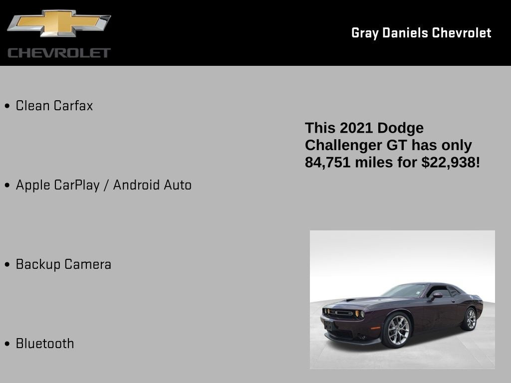 2021 Dodge Challenger GT