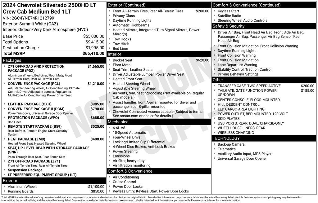 2024 Chevrolet Silverado 2500HD LT