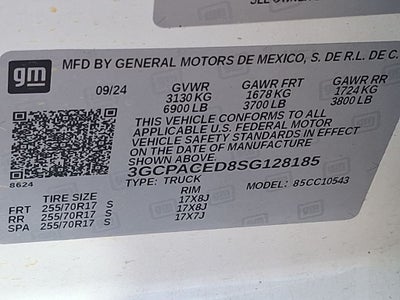 2025 Chevrolet Silverado 1500 LT