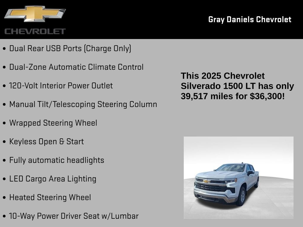 2025 Chevrolet Silverado 1500 LT