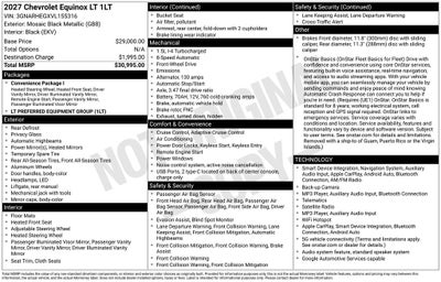 2027 Chevrolet Equinox LT