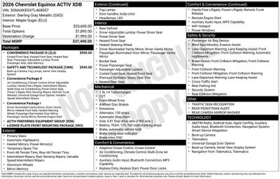 2026 Chevrolet Equinox ACTIV
