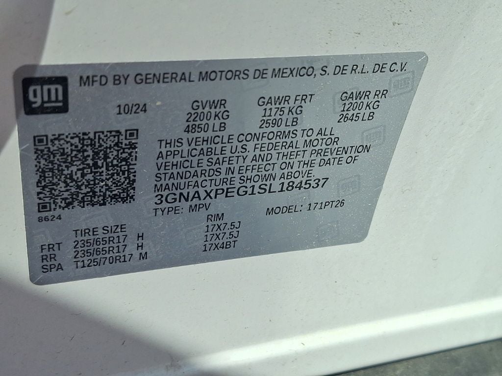 2025 Chevrolet Equinox LT