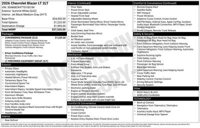 2026 Chevrolet Blazer LT