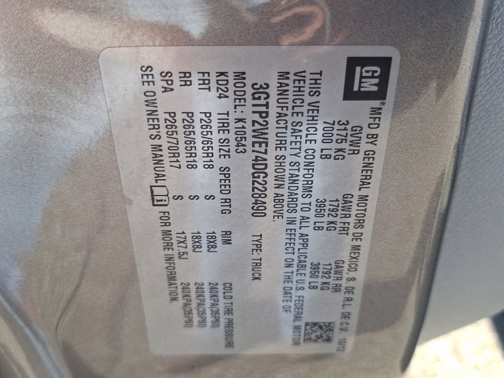 2013 GMC Sierra 1500 SLT