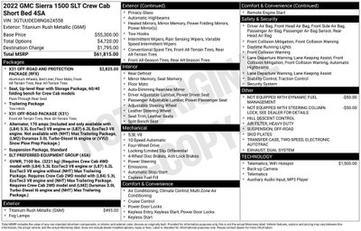 2022 GMC Sierra 1500 SLT