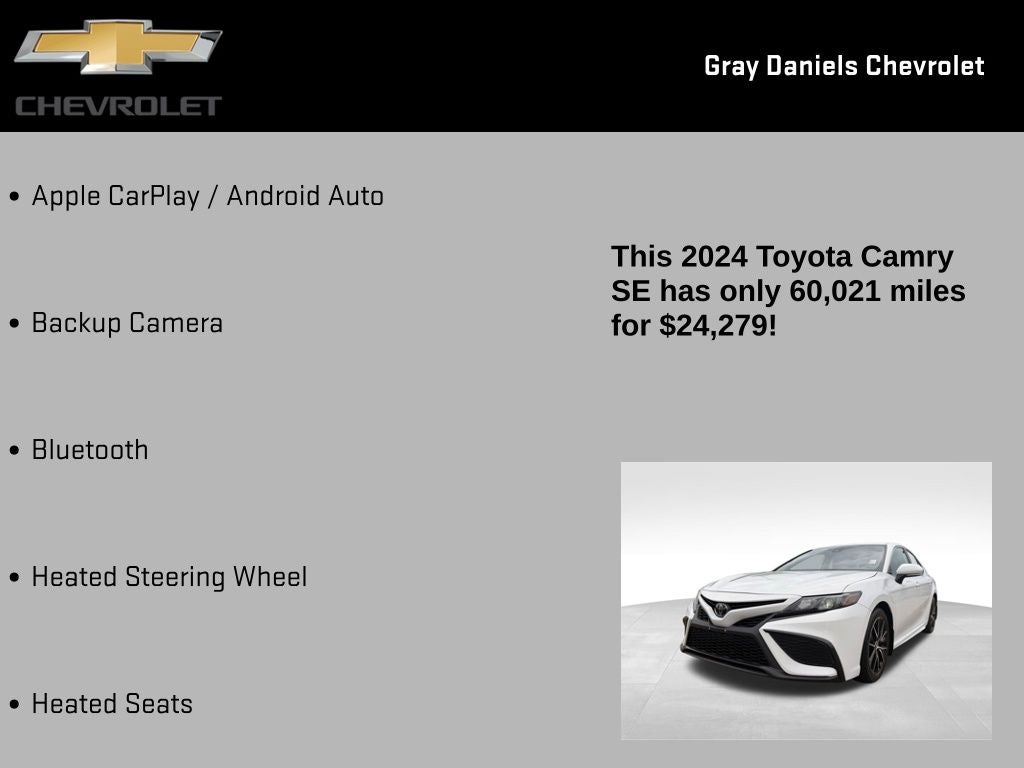 2024 Toyota Camry SE
