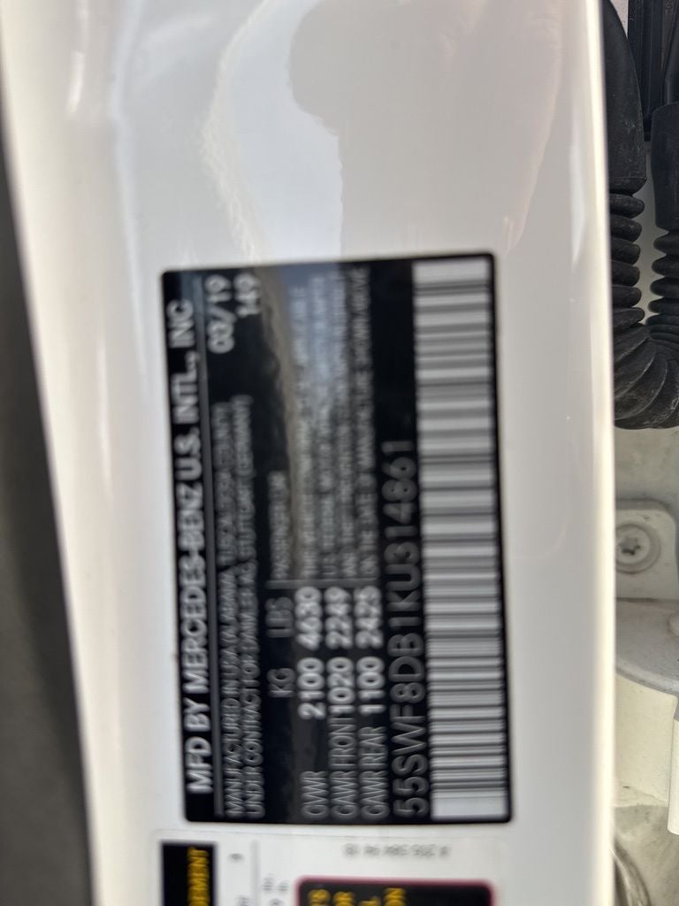 2019 Mercedes-Benz C-Class C 300