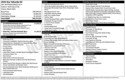 2022 Kia Telluride EX