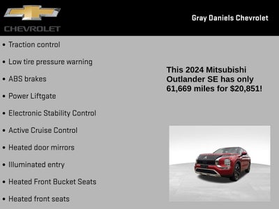 2024 Mitsubishi Outlander SE