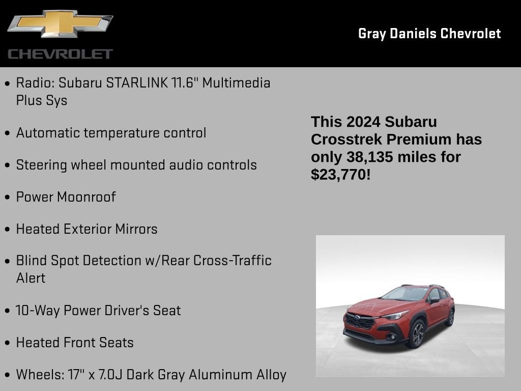 2024 Subaru Crosstrek Premium