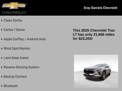 2025 Chevrolet Trax LT