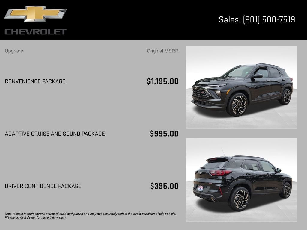 2026 Chevrolet TrailBlazer RS