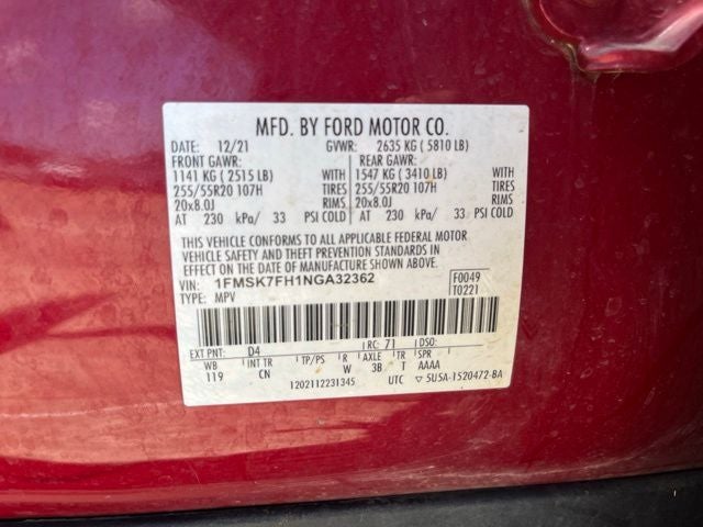 2022 Ford Explorer Limited