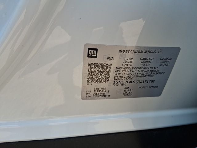 2024 Chevrolet Traverse LT 2LT