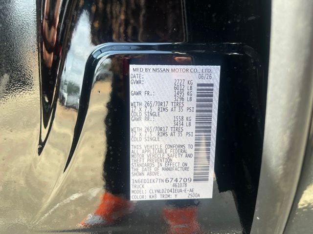 2026 Nissan Frontier PRO-4X