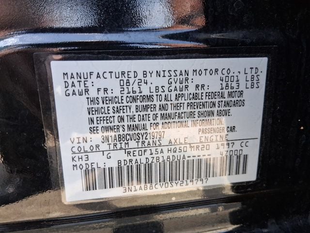 2025 Nissan Sentra SV