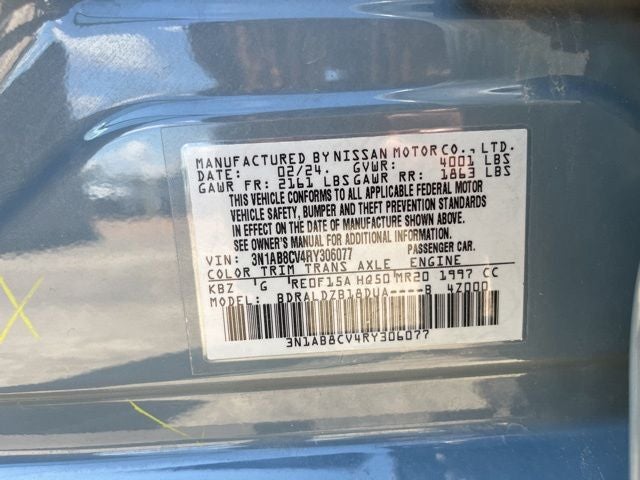 2024 Nissan Sentra SV
