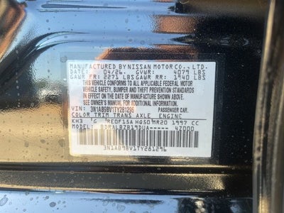 2026 Nissan Sentra S