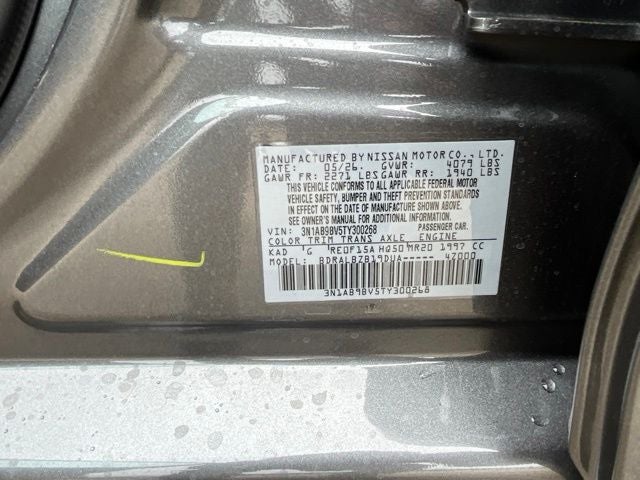 2026 Nissan Sentra S
