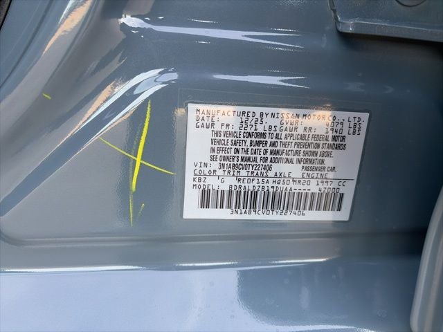 2026 Nissan Sentra SV