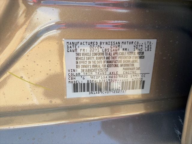 2026 Nissan Sentra SV