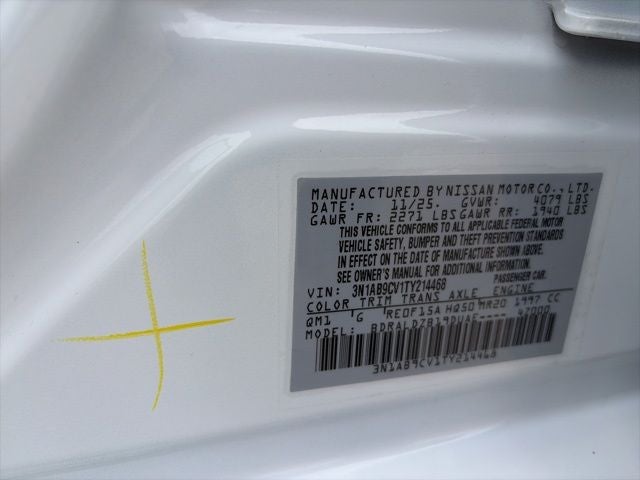 2026 Nissan Sentra SV