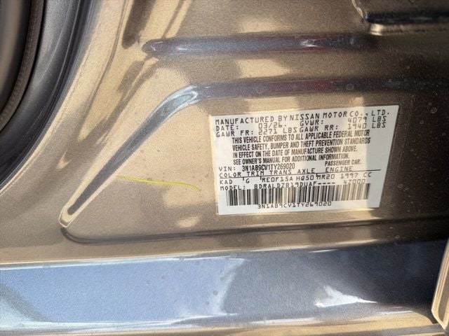 2026 Nissan Sentra SV
