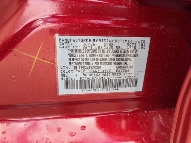 2026 Nissan Sentra SV