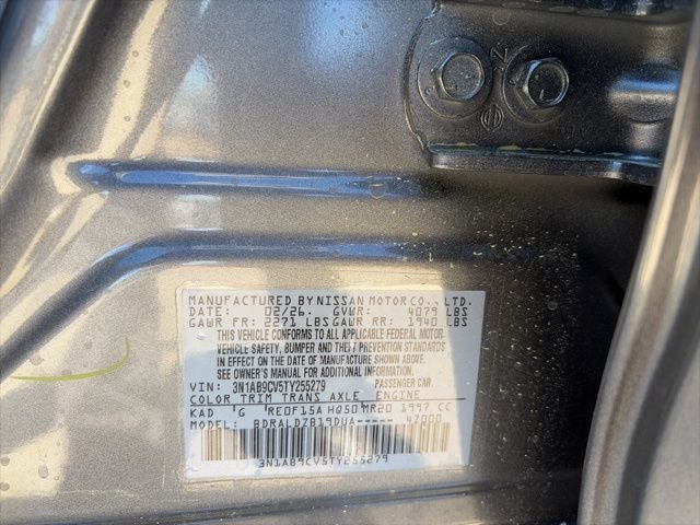 2026 Nissan Sentra SV