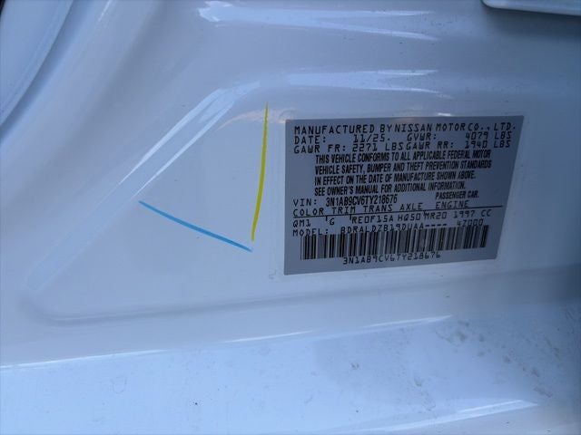 2026 Nissan Sentra SV