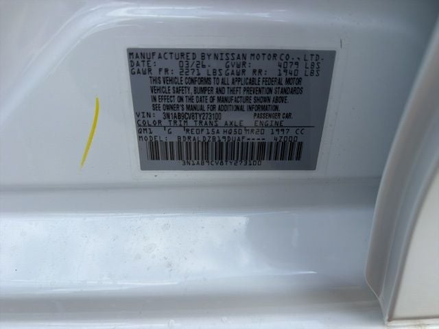 2026 Nissan Sentra SV