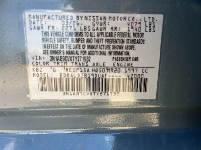 2026 Nissan Sentra SV