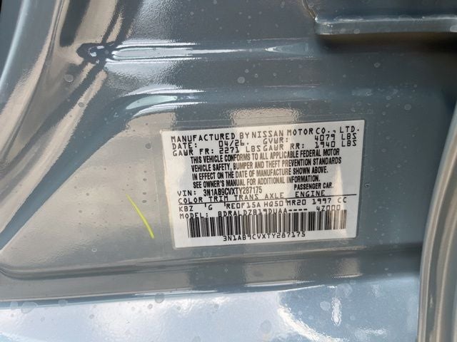 2026 Nissan Sentra SV